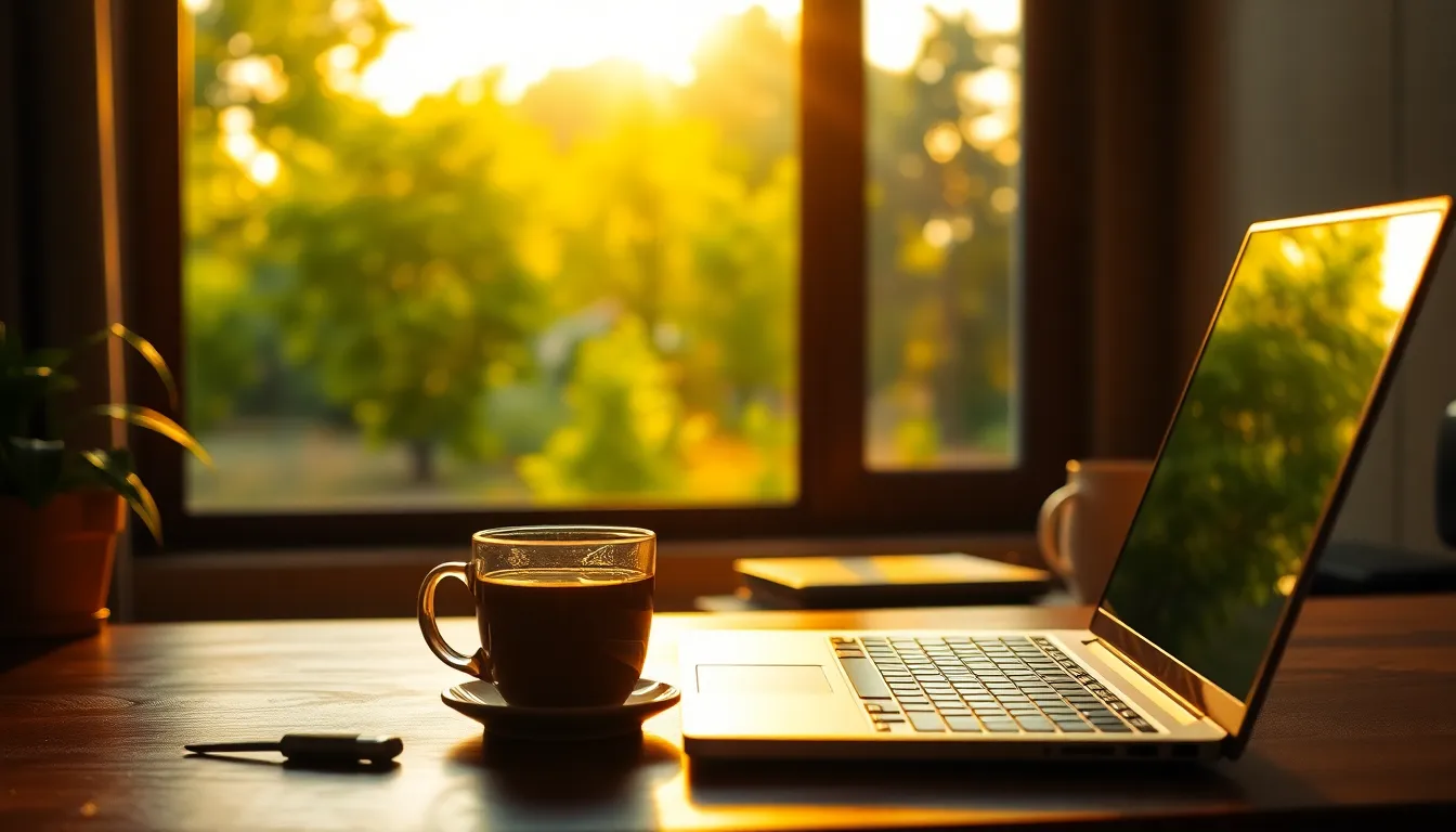 주 4일제 근무와 워라밸을 상징하는 이미지