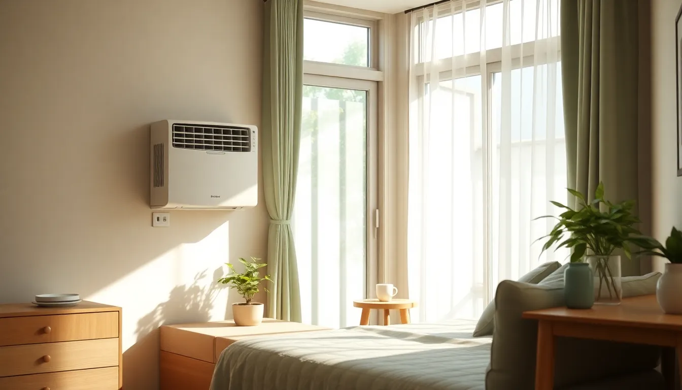 시원하고 쾌적한 원룸 실내 환경