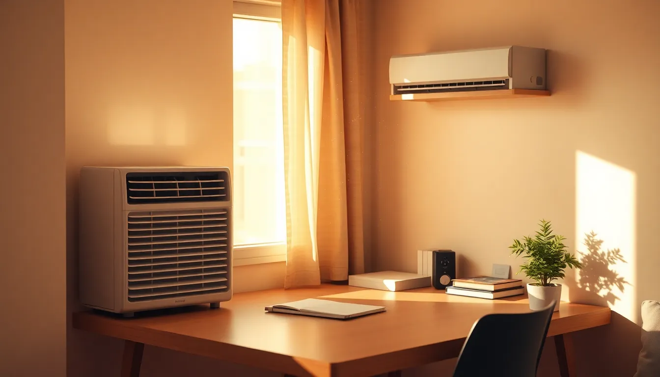 시원한 바람을 느끼는 자취생의 모습