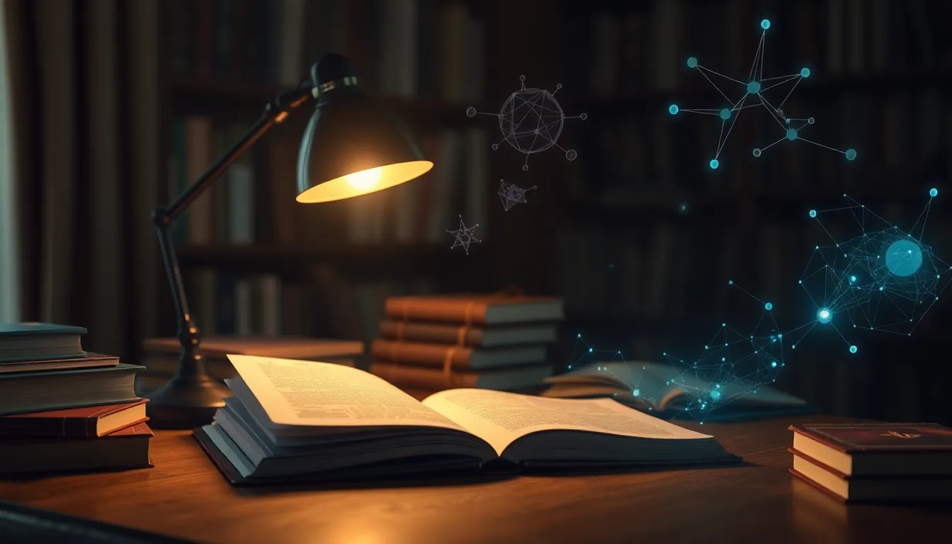 AI 윤리와 미래 사회 전망을 나타내는 이미지