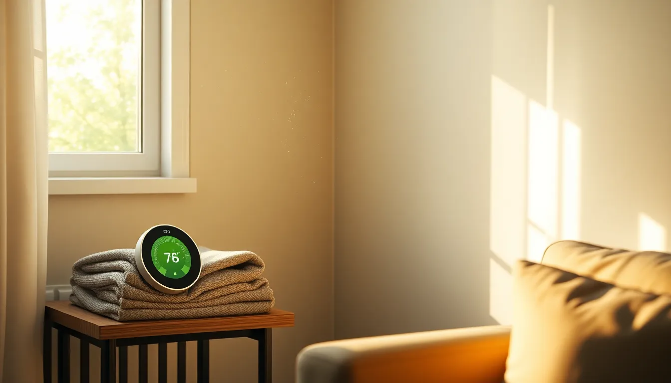 스마트홈으로 전기료를 절약하는 모습