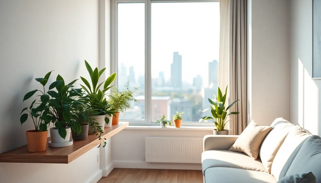 친환경 주거 공간의 전경, 태양광 패널과 자연친화적인 디자인이 돋보이는 미래 주택