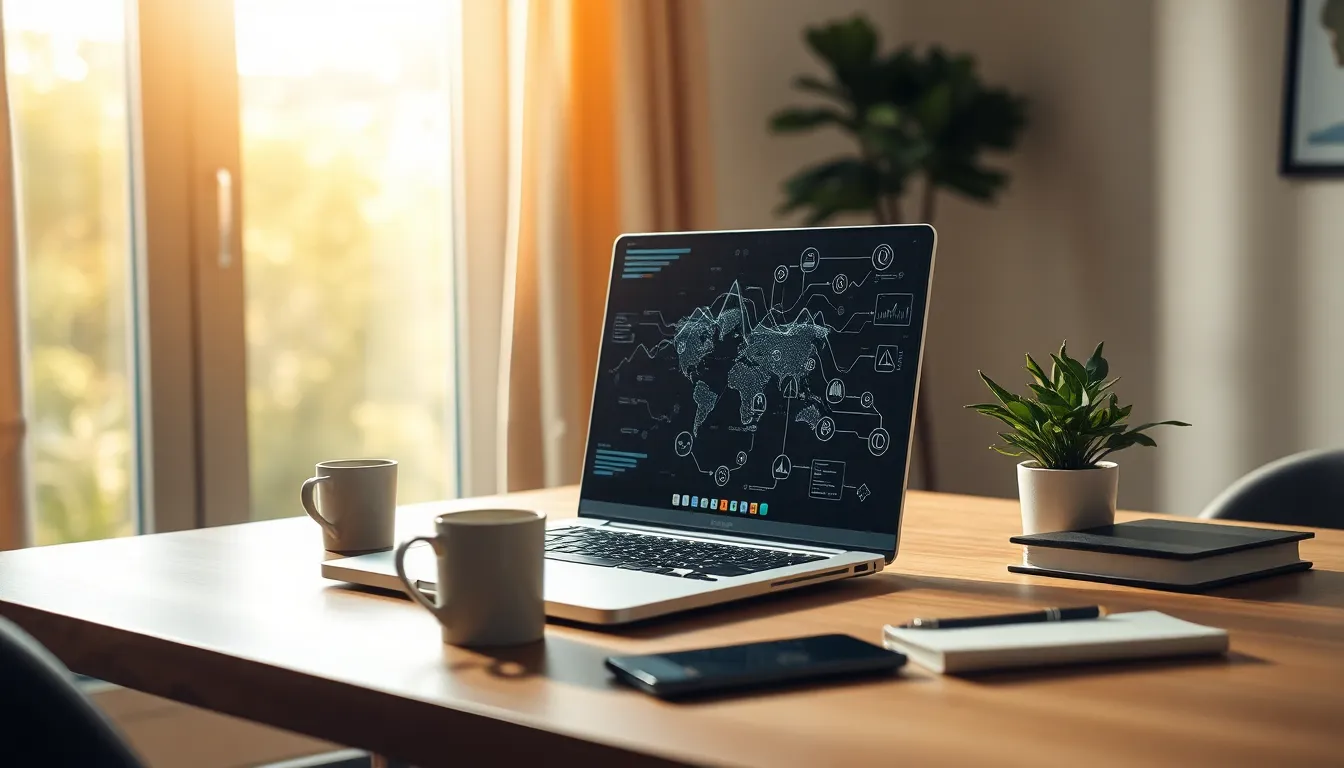 챗GPT를 활용하여 업무 생산성을 높이는 직장인 이미지