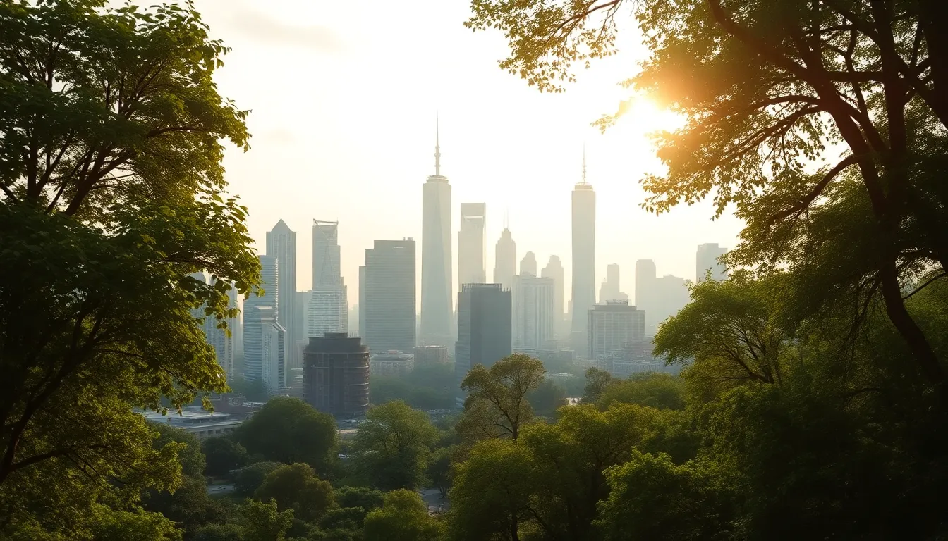 ESG 경영의 중요성을 나타내는 비즈니스 환경 이미지