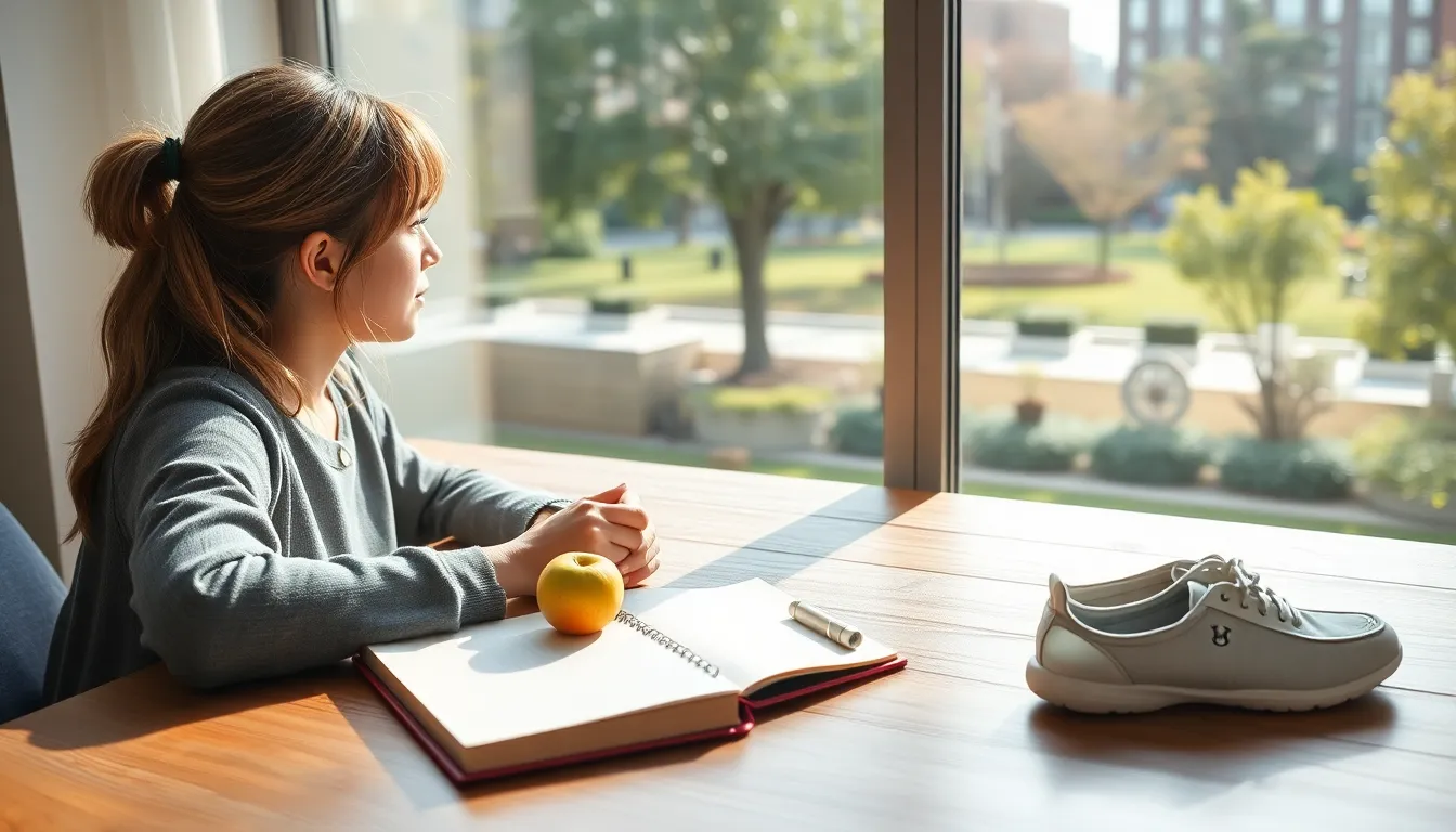 집에서 요가하는 여성