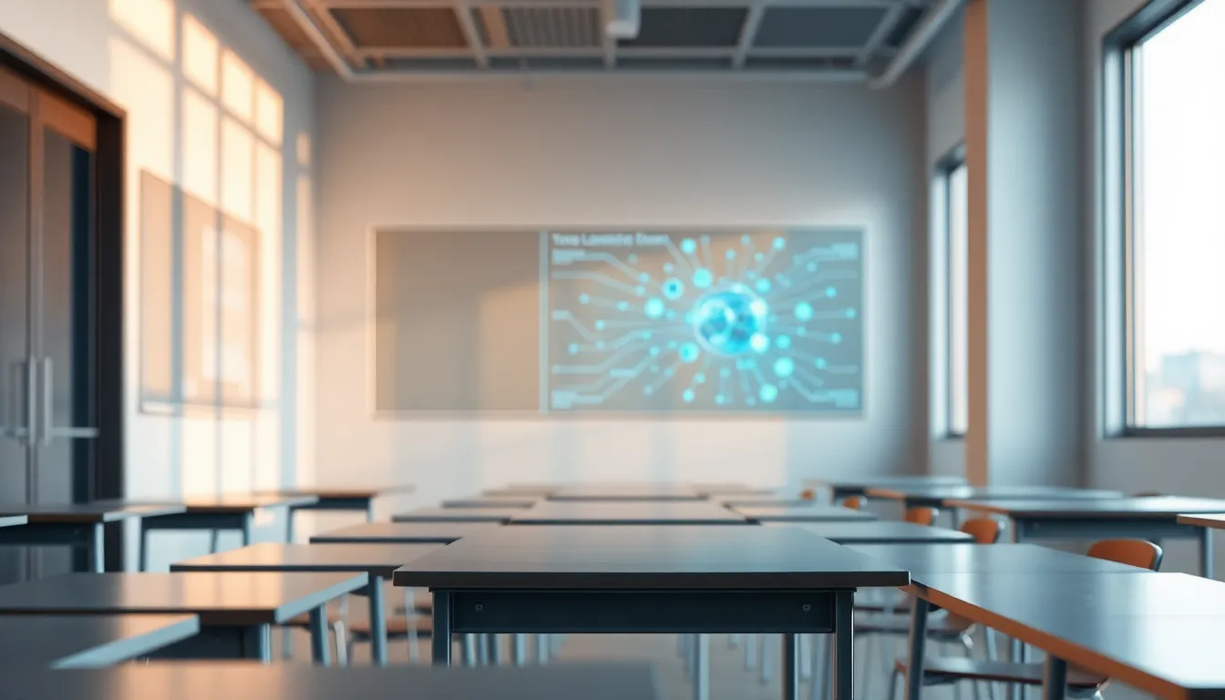 AI 기반 초개인화 교육의 미래를 보여주는 이미지