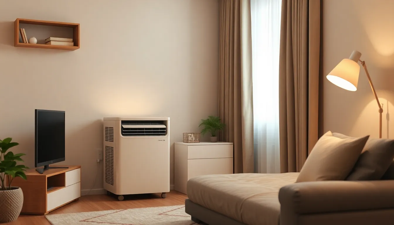 시원한 실내에서 휴식을 취하는 1인 가구의 모습