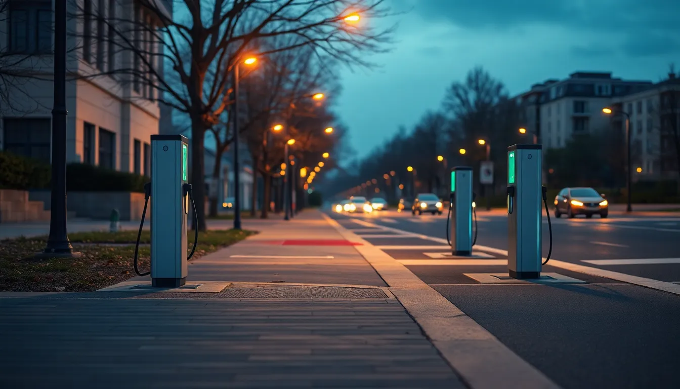 전기차 충전소 이미지